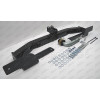 92508-A MOTODOR Фаркоп с оцинкованным шаром на Toyota Land Cruiser Prado J150 2009-2023, Lexus GX 2010-2013 без выреза в бампере. Тип шара: A. Нагрузки: 1500/75 кг, масса фаркопа 16,9 кг (без электрики в комплекте)