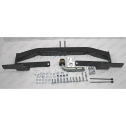 92508-A MOTODOR Фаркоп с оцинкованным шаром на Toyota Land Cruiser Prado J150 2009-2023, Lexus GX 2010-2013 без выреза в бампере. Тип шара: A. Нагрузки: 1500/75 кг, масса фаркопа 16,9