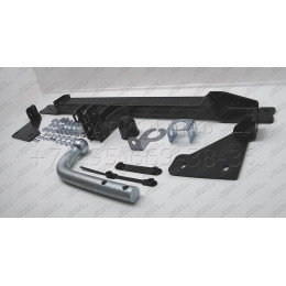 94204-A MOTODOR Фаркоп с оцинкованным шаром на Belgee X70 2024-, Geely Atlas Pro 2021-2024 без выреза в бампере. Тип шара: A. Нагрузки: 1500/75 кг, масса фаркопа 15,1 кг (без э