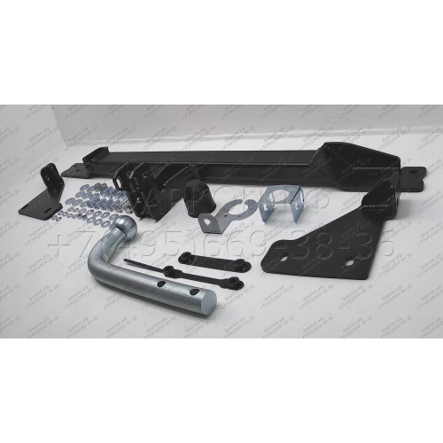 94204-A MOTODOR Фаркоп с оцинкованным шаром на Belgee X70 2024-, Geely Atlas Pro 2021-2024 без выреза в бампере. Тип шара: A. Нагрузки: 1500/75 кг, масса фаркопа 15,1 кг (без электрики в комплекте)