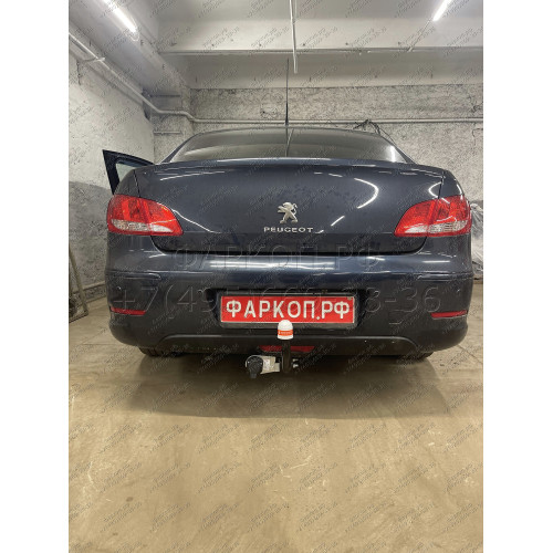 9520 Трейлер Фаркоп для Peugeot 408 2013-2021 без снятия и подрезки бампера. Тип шара: A. Нагрузки: 1200/60 кг, масса фаркопа 17 кг (без электрики в комплекте)