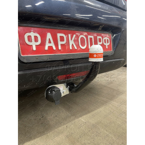 9520 Трейлер Фаркоп для Peugeot 408 2013-2021 без снятия и подрезки бампера. Тип шара: A. Нагрузки: 1200/60 кг, масса фаркопа 17 кг (без электрики в комплекте)