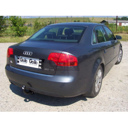 A036A GALIA Полностью оцинкованный фаркоп на Audi A4 седан/универсал (Avant) 2000-2007, включая 4WD (Quattro), SEAT Exeo седан/универсал 2009-2013. Подрозетник убирается 