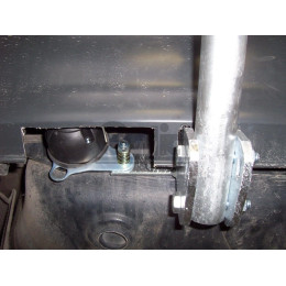 A036A GALIA Полностью оцинкованный фаркоп на Audi A4 седан/универсал (Avant) 2000-2007, включая 4WD (Quattro), SEAT Exeo седан/универсал 2009-2013. Подрозетник убирается 