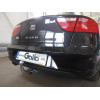 A036A GALIA Полностью оцинкованный фаркоп на Audi A4 седан/универсал (Avant) 2000-2007, включая 4WD (Quattro), SEAT Exeo седан/универсал 2009-2013. Подрозетник убирается за бампер. Тип шара: A. Невидимый вырез бампера. Нагрузки: 2100/100 кг, масса фаркопа