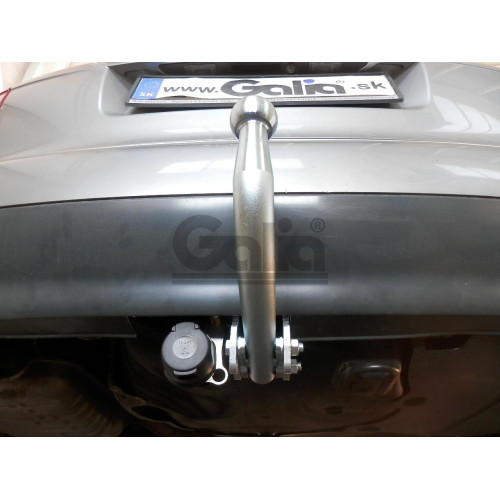 A036A GALIA Полностью оцинкованный фаркоп на Audi A4 седан/универсал (Avant) 2000-2007, включая 4WD (Quattro), SEAT Exeo седан/универсал 2009-2013. Подрозетник убирается за бампер. Тип шара: A. Невидимый вырез бампера. Нагрузки: 2100/100 кг, масса фаркопа