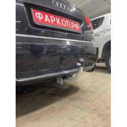 A036A GALIA Полностью оцинкованный фаркоп на Audi A4 седан/универсал (Avant) 2000-2007, включая 4WD (Quattro), SEAT Exeo седан/универсал 2009-2013. Подрозетник убирается 