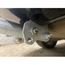 A036A GALIA Полностью оцинкованный фаркоп на Audi A4 седан/универсал (Avant) 2000-2007, включая 4WD (Quattro), SEAT Exeo седан/универсал 2009-2013. Подрозетник убирается 