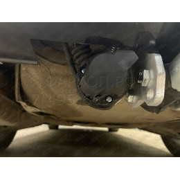 A036A GALIA Полностью оцинкованный фаркоп на Audi A4 седан/универсал (Avant) 2000-2007, включая 4WD (Quattro), SEAT Exeo седан/универсал 2009-2013. Подрозетник убирается 