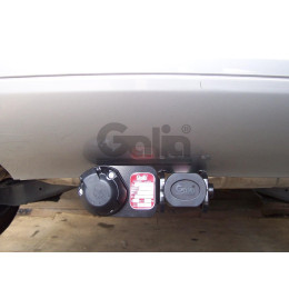 A045C GALIA Полностью оцинкованный фаркоп на Audi A3 Sportback хетчбек 5 дверей 2004-2008, 2008-2013. Тип шара: C (горизонтальный съемный). Подрезка бампера. Нагруз