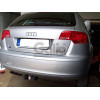 A045C GALIA Полностью оцинкованный фаркоп на Audi A3 Sportback хетчбек 5 дверей 2004-2008, 2008-2013. Тип шара: C (горизонтальный съемный). Подрезка бампера. Нагрузки: 1600/75 кг, масса фаркопа 16,37 кг