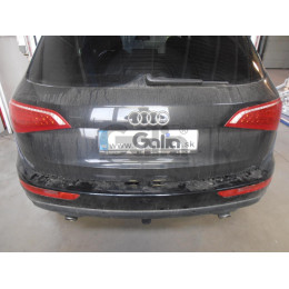 A046A GALIA Полностью оцинкованный фаркоп на Audi Q5 2008-2016. Подрозетник убирается за бампер. Тип шара: A. Невидимый вырез бампера. Нагрузки: 2400/80 кг, м