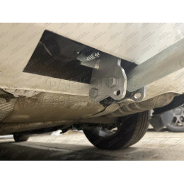 A046A GALIA Полностью оцинкованный фаркоп на Audi Q5 2008-2016. Подрозетник убирается за бампер. Тип шара: A. Невидимый вырез бампера. Нагрузки: 2400/80 кг, м