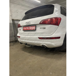 A046A GALIA Полностью оцинкованный фаркоп на Audi Q5 2008-2016. Подрозетник убирается за бампер. Тип шара: A. Невидимый вырез бампера. Нагрузки: 2400/80 кг, м