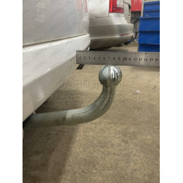 A046A GALIA Полностью оцинкованный фаркоп на Audi Q5 2008-2016. Подрозетник убирается за бампер. Тип шара: A. Невидимый вырез бампера. Нагрузки: 2400/80 кг, м