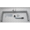 A046A GALIA Полностью оцинкованный фаркоп на Audi Q5 2008-2016. Подрозетник убирается за бампер. Тип шара: A. Невидимый вырез бампера. Нагрузки: 2400/80 кг, масса фаркопа 18,42 кг