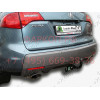 A201-A Лидер-плюс ТСУ для Acura MDX 2006-2013 без выреза бампера. Нагрузки: 1500/75 кг, масса фаркопа 19,66 кг (без электрики в комплекте)