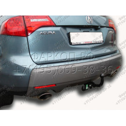 A201-A Лидер-плюс ТСУ для Acura MDX 2006-2013 без выреза бампера. Нагрузки: 1500/75 кг, масса фаркопа 19,66 кг (без электрики в комплекте)