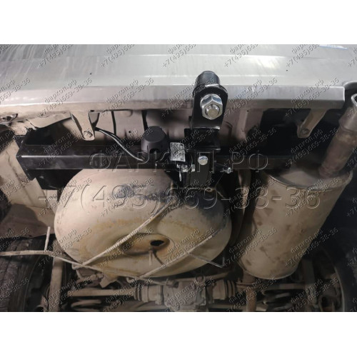 H.T40.E HALTY Фаркоп на Toyota Alphard 2002-2008 без подрезки бампера. Тип шара: E. Нагрузки: 750/75 кг, масса фаркопа 17,3 кг