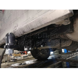 H.T40.E HALTY Фаркоп на Toyota Alphard 2002-2008 без подрезки бампера. Тип шара: E. Нагрузки: 750/75 кг, масса фаркопа 17,3 кг