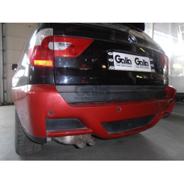 B014C GALIA Полностью оцинкованный фаркоп на BMW X3 E83 2004-2010. Подрозетник убирается за бампер. Тип шара: C (горизонтальный съемный). Установка без выр