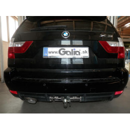 B014C GALIA Полностью оцинкованный фаркоп на BMW X3 E83 2004-2010. Подрозетник убирается за бампер. Тип шара: C (горизонтальный съемный). Установка без выр