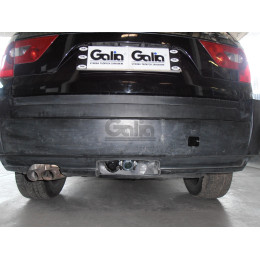 B014C GALIA Полностью оцинкованный фаркоп на BMW X3 E83 2004-2010. Подрозетник убирается за бампер. Тип шара: C (горизонтальный съемный). Установка без выр