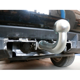 B014C GALIA Полностью оцинкованный фаркоп на BMW X3 E83 2004-2010. Подрозетник убирается за бампер. Тип шара: C (горизонтальный съемный). Установка без выр