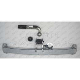 B014C GALIA Полностью оцинкованный фаркоп на BMW X3 E83 2004-2010. Подрозетник убирается за бампер. Тип шара: C (горизонтальный съемный). Установка без выр