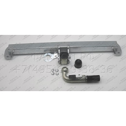B014C GALIA Полностью оцинкованный фаркоп на BMW X3 E83 2004-2010. Подрозетник убирается за бампер. Тип шара: C (горизонтальный съемный). Установка без выр