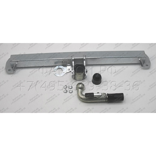B014C GALIA Полностью оцинкованный фаркоп на BMW X3 E83 2004-2010. Подрозетник убирается за бампер. Тип шара: C (горизонтальный съемный). Установка без выреза бампера. Нагрузки: 2000/100 кг, масса фаркопа 12,17 кг