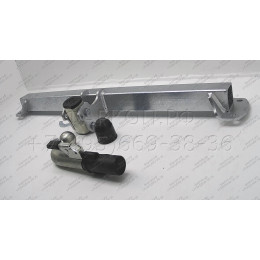 B014C GALIA Полностью оцинкованный фаркоп на BMW X3 E83 2004-2010. Подрозетник убирается за бампер. Тип шара: C (горизонтальный съемный). Установка без выр