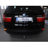 B017C GALIA Полностью оцинкованный фаркоп на BMW X5 E70 2007-2013, X5 F15 2013-2018, BMW X6 F16 2014-2019, кроме моделей с M-пакетом. Подрозетник убирается за бампер. Тип шара: C (горизонтальный съемный). Невидимый вырез бампера. Нагрузки: 3500/140 кг, ма