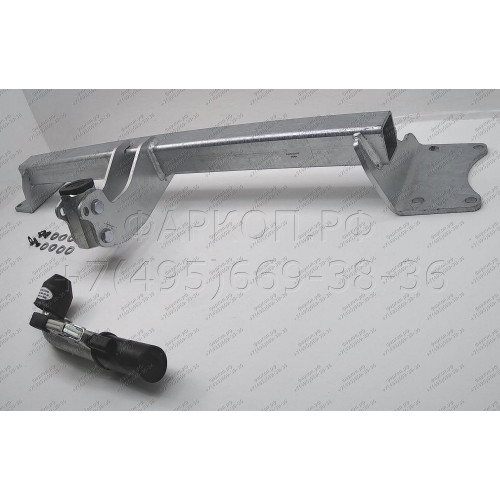 B017C GALIA Полностью оцинкованный фаркоп на BMW X5 E70 2007-2013, X5 F15 2013-2018, BMW X6 F16 2014-2019, кроме моделей с M-пакетом. Подрозетник убирается за бампер. Тип шара: C (горизонтальный съемный). Невидимый вырез бампера. Нагрузки: 3500/140 кг, ма