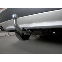B019A GALIA Полностью оцинкованный фаркоп на BMW X3 F25 2010-2017, BMW X4 F26 2014-2018, кроме моделей с M-пакетом. Подрозетник убирается за бампер. Тип шара: A. Уста