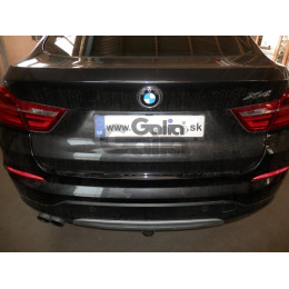 B019A GALIA Полностью оцинкованный фаркоп на BMW X3 F25 2010-2017, BMW X4 F26 2014-2018, кроме моделей с M-пакетом. Подрозетник убирается за бампер. Тип шара: A. Уста