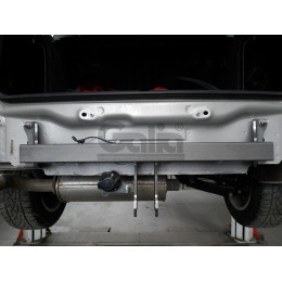 B019A GALIA Полностью оцинкованный фаркоп на BMW X3 F25 2010-2017, BMW X4 F26 2014-2018, кроме моделей с M-пакетом. Подрозетник убирается за бампер. Тип шара: A. Уста