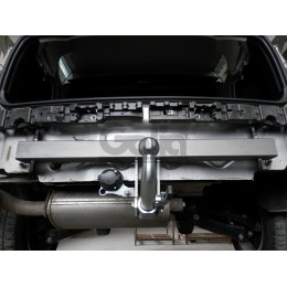 B019A GALIA Полностью оцинкованный фаркоп на BMW X3 F25 2010-2017, BMW X4 F26 2014-2018, кроме моделей с M-пакетом. Подрозетник убирается за бампер. Тип шара: A. Уста