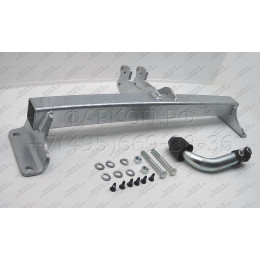 B019A GALIA Полностью оцинкованный фаркоп на BMW X3 F25 2010-2017, BMW X4 F26 2014-2018, кроме моделей с M-пакетом. Подрозетник убирается за бампер. Тип шара: A. Уста