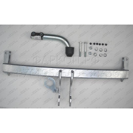 B019A GALIA Полностью оцинкованный фаркоп на BMW X3 F25 2010-2017, BMW X4 F26 2014-2018, кроме моделей с M-пакетом. Подрозетник убирается за бампер. Тип шара: A. Уста