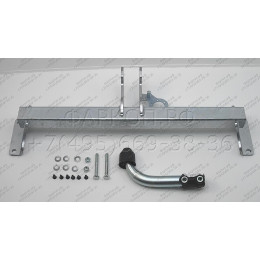 B019A GALIA Полностью оцинкованный фаркоп на BMW X3 F25 2010-2017, BMW X4 F26 2014-2018, кроме моделей с M-пакетом. Подрозетник убирается за бампер. Тип шара: A. Уста