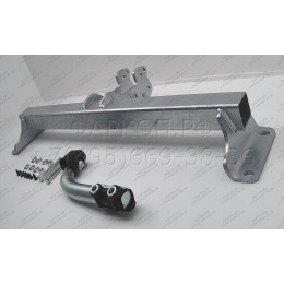 B019A GALIA Полностью оцинкованный фаркоп на BMW X3 F25 2010-2017, BMW X4 F26 2014-2018, кроме моделей с M-пакетом. Подрозетник убирается за бампер. Тип шара: A. Уста