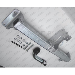 B019A GALIA Полностью оцинкованный фаркоп на BMW X3 F25 2010-2017, BMW X4 F26 2014-2018, кроме моделей с M-пакетом. Подрозетник убирается за бампер. Тип шара: A. Уста