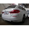 B024C GALIA Полностью оцинкованный фаркоп на BMW 5-Series седан G30/универсал G31 2016-2023. Тип шара: C (горизонтальный съемный). Невидимый вырез бампера. Нагрузки: 2200/100 кг, масса фаркопа 15,87 кг