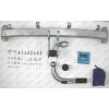 B024C GALIA Полностью оцинкованный фаркоп на BMW 5-Series седан G30/универсал G31 2016-2023. Тип шара: C (горизонтальный съемный). Невидимый вырез бампера. Нагрузки: 2200/100 кг, масса фаркопа 15,87 кг
