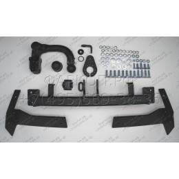 C-256 STEINHOF Фаркоп на Chevrolet Captiva 2006-2013. Требуется подрезка бампера. Тип шара: AV (вертикальное быстросъемное крепление шара на ключе). Нагрузки: 2000