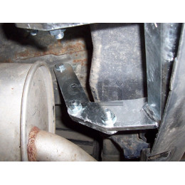 C007A GALIA Полностью оцинкованный фаркоп на Citroen Evasion 1994-2001, Jumpy 1994-2006, FIAT Scudo 1996-2006, Ulysse 1996-2002, Peugeot 806 1996-2002, Expert 1996-2002. Тип шара: A. Невидимый вырез бам