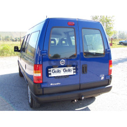 C007A GALIA Полностью оцинкованный фаркоп на Citroen Evasion 1994-2001, Jumpy 1994-2006, FIAT Scudo 1996-2006, Ulysse 1996-2002, Peugeot 806 1996-2002, Expert 1996-2002. Тип шара: A. Невидимый вырез бам
