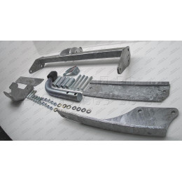 C049A GALIA Полностью оцинкованный фаркоп на Chevrolet Aveo седан 2002-2012, Daewoo Kalos седан 2002-2012, Chevrolet Nexia 2020-. Тип шара: A. Установка без снятия и выреза бампе
