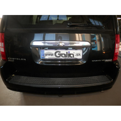 C071A GALIA Полностью оцинкованный фаркоп на Chrysler Grand Voyager 2008-2016, в т.ч. STOWn GO, Dodge Caravan 2008-2016, Lancia Voyager 2011-2016. Подрозетник убирается за бампер. Тип шара: A. Установка без снятия и выреза бампера. Нагрузки: 1800/100 кг, 